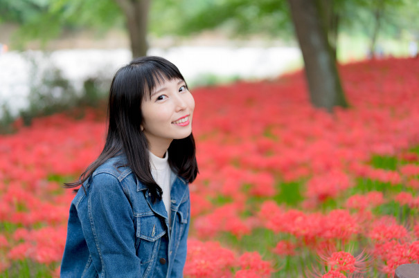 ポートレート 巾着田 彼岸花 曼珠沙華 Koh S Photo Trip 旦