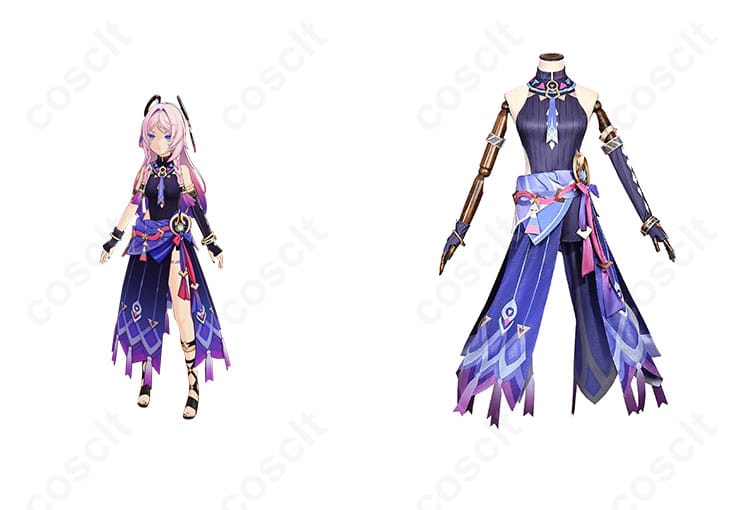 原神 シトラリ コスプレ衣装｜レオタード＆アクセサリー付き 高再現度