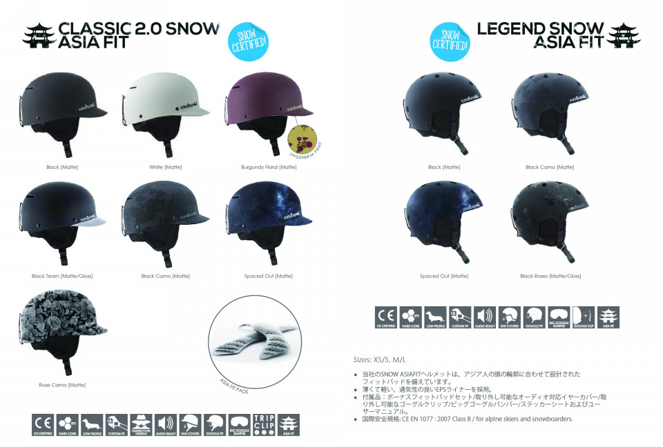 sandbox ヘルメット あぐま ID 青系 サイズS
