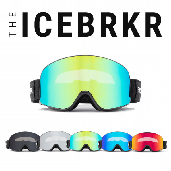 骨伝導＆Bluetoothインカム機能搭載 ゴーグル ICEBRKRに調光レンズ 