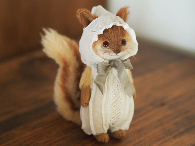 ふわふわしっぽのリスさん | creamy