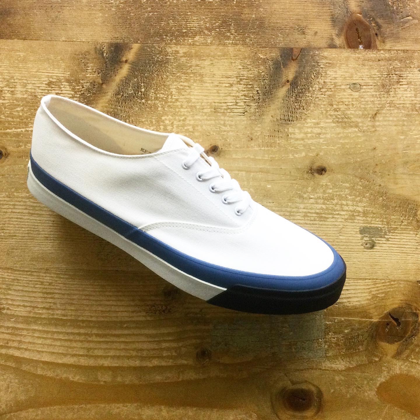 Asahi DECK デッキシューズ 035 WHITE/BLUE | FLOSSY フラッシー 