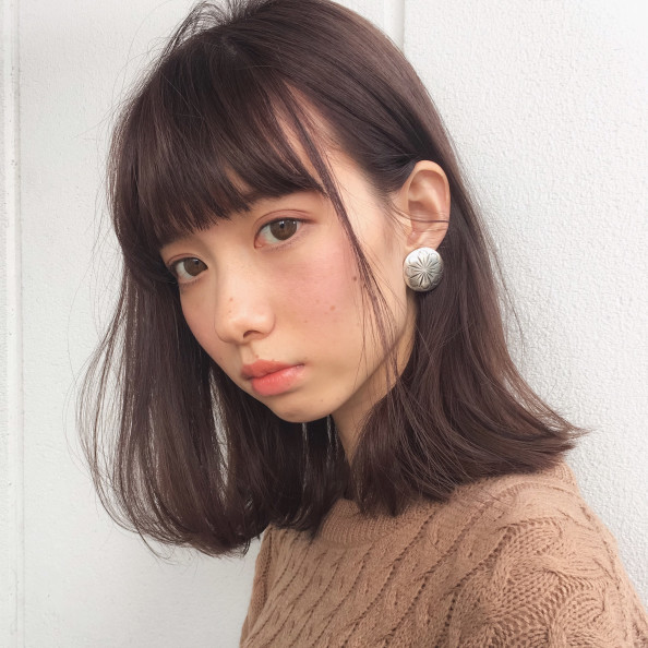 あこがれの鎖骨ミディアム Gardenharajyuku Top Stylist 細田真吾