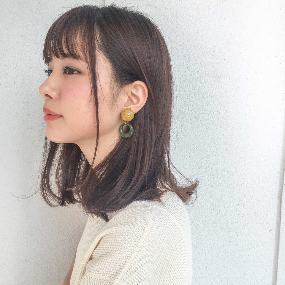 あこがれの鎖骨ミディアム Gardenharajyuku Top Stylist 細田真吾