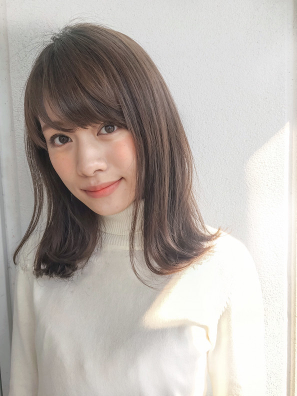 鎖骨ミディ Cut Before After Gardenharajyuku Top Stylist 細田真吾