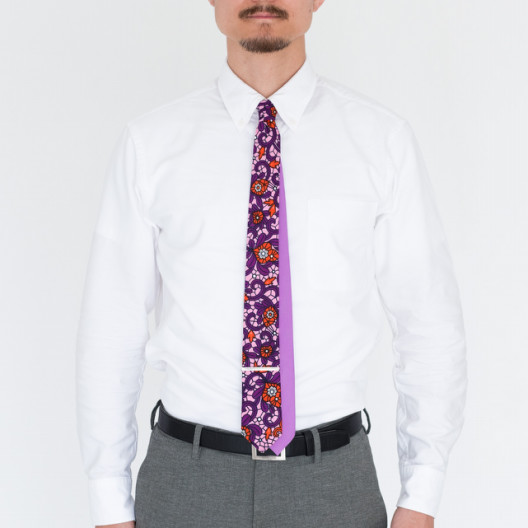 リバーシブルネクタイ ヴィオレクレー Violet Clair 2way Cherie Coco Official Website