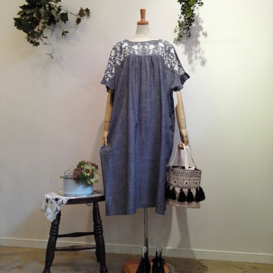 2wayダンガリーワンピース Sherbet19