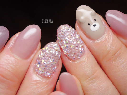 くまさんネイル✨ | Nailsalon irisfara｜心を満たすネイルを指先に
