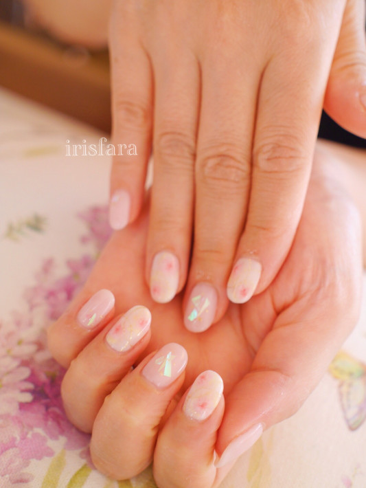 ふんわり ネイル Nail Salon Iris Fara ネイルサロンイリスファーラ 国立市 心を満たすネイルを指先に