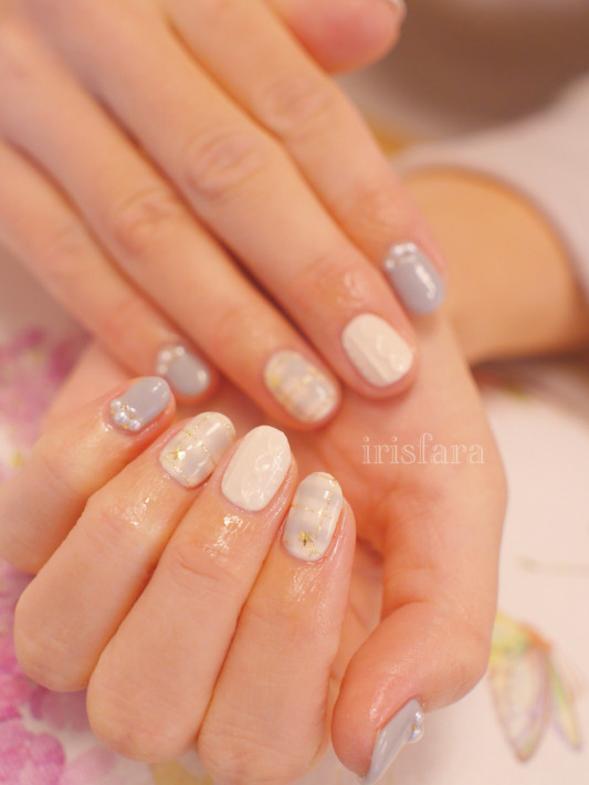 冬のニットネイル Nail Salon Iris Fara ネイルサロンイリスファーラ 国立市 心を満たすネイルを指先に