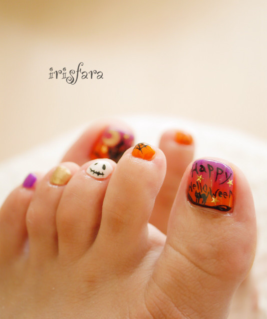 Halloween Nail Salon Iris Fara ネイルサロンイリスファーラ 国立市 心を満たすネイルを指先に