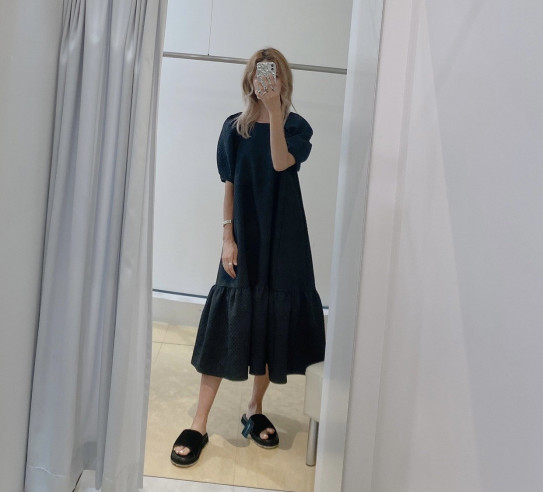 マトラッセジャガードフレアワンピース | Co * BLOG 