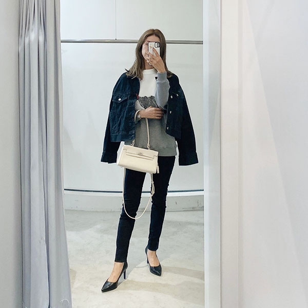 Sov. レースダンボールニットプルオーバー Sov. / レースダンボールニットプルオーバー TOPS Night STORE