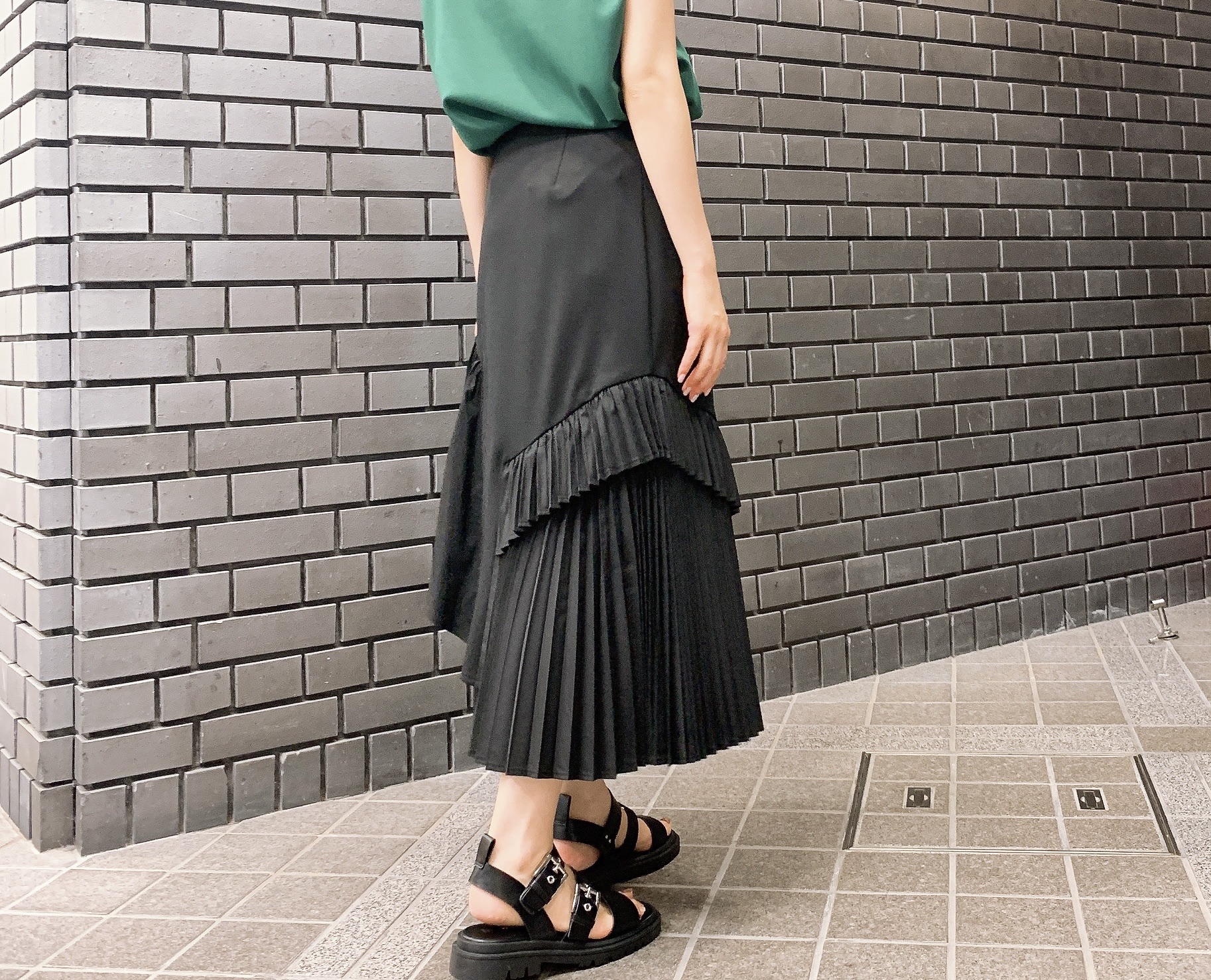 CHIC FRILL PLEATS SK - 福井市