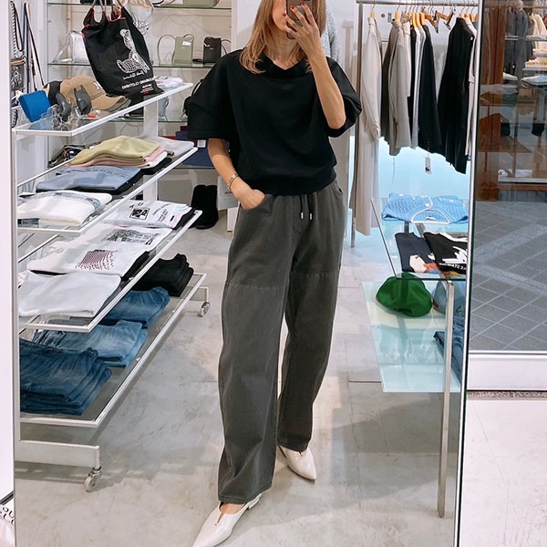 Dignite collier ガーメントダイ切替パンツ | Co * BLOG