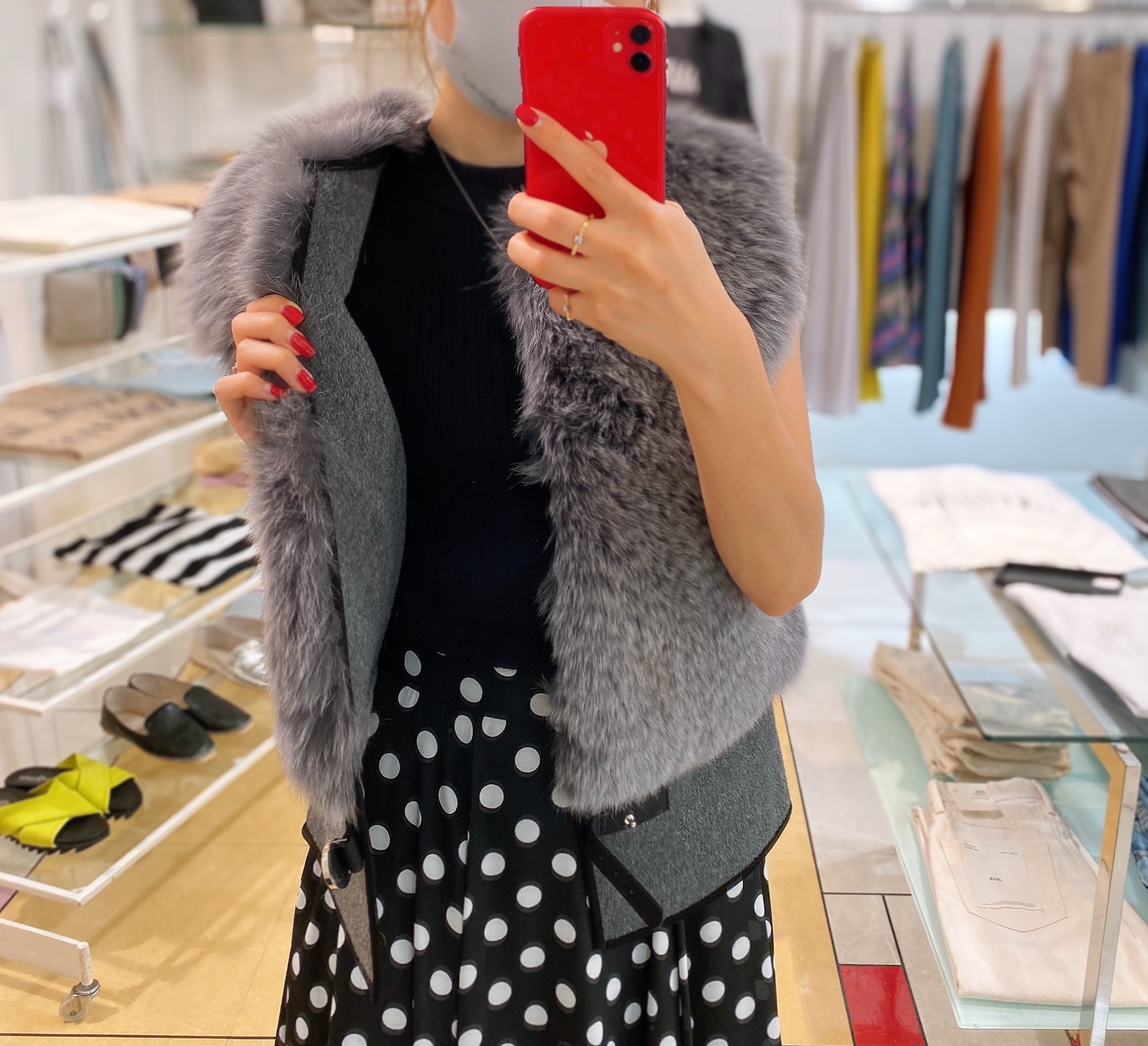 ダブスタ: FOXファーベスト | Co * BLOG