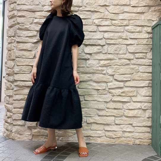 マトラッセジャガードフレアワンピース | Co * BLOG 