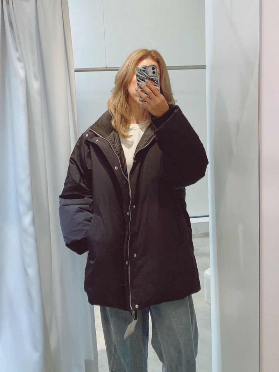 Ungrid:ミドル丈ルーズシルエットダウン | Co * BLOG Ungrid:ミドル丈ルーズシルエットダウン | Co * BLOG