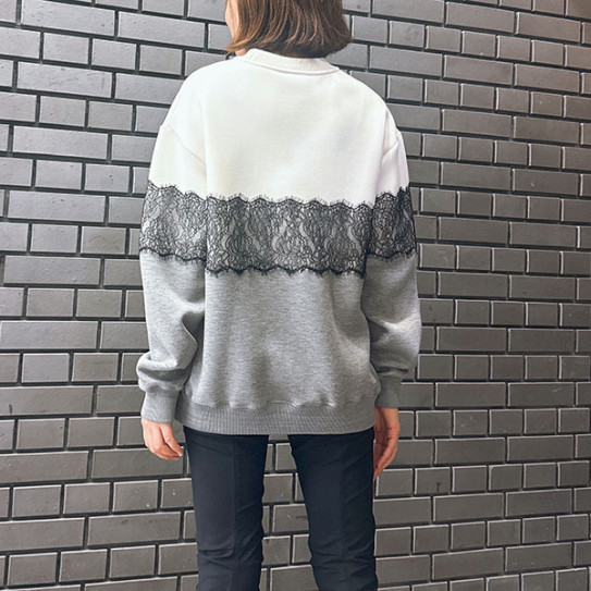 Sov. / レースダンボールニットプルオーバー | Co * BLOG