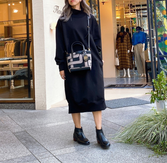 ESSENTIAL/ ヘビー裏毛コクーンワンピース | Co * BLOG
