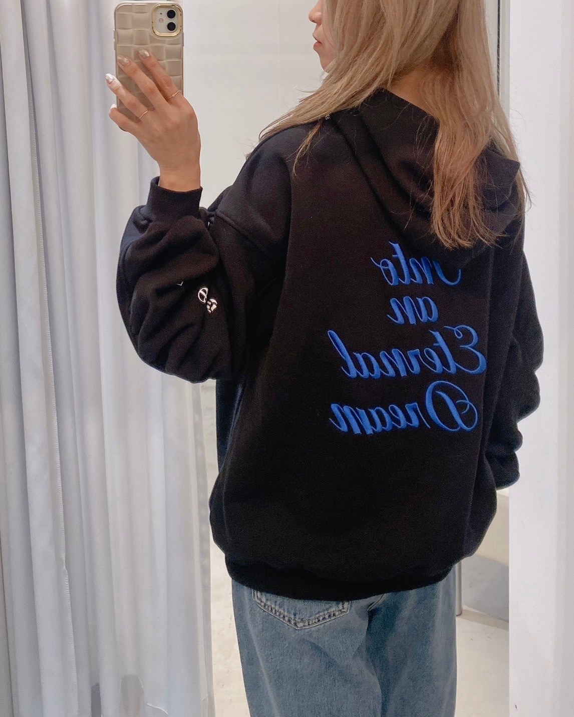 DSC ラメスピンドルパーカー | Co * BLOG