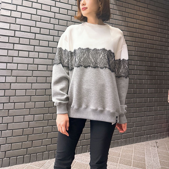 Sov. / レースダンボールニットプルオーバー | Co * BLOG