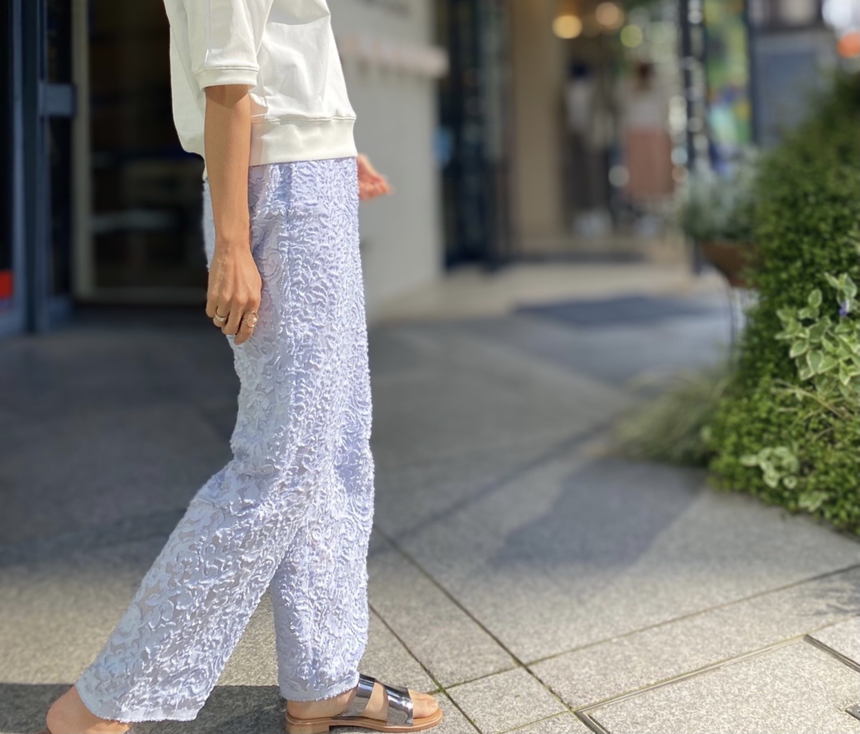 Original Flower Cut JQ Pants｜Greed International Official