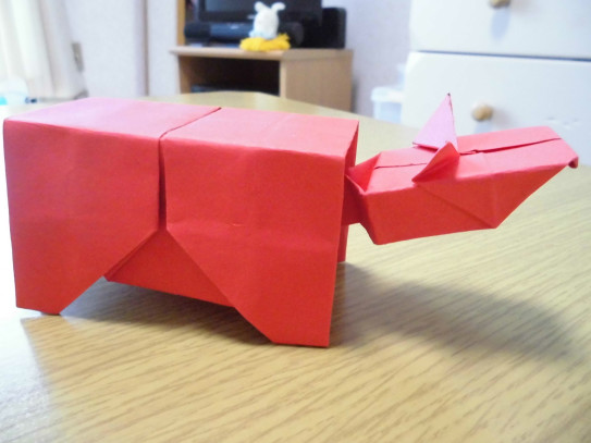 相方が折り紙の本を読んで作る 趣味の作品集 Atelier ゆるりと色の粉 こな