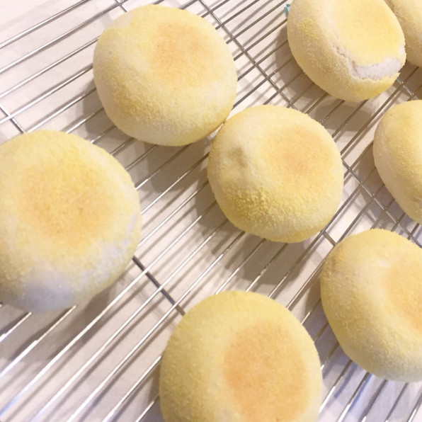 手作りパン イングリッシュマフィン Yamamayuの おうちごはん