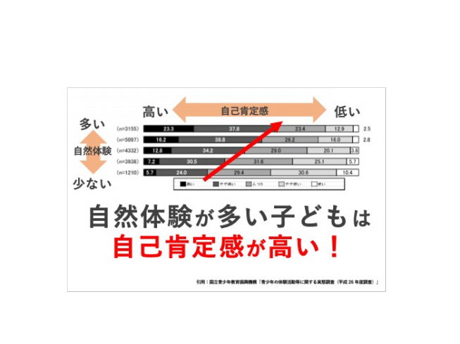 自己肯定感が低い日本の若者 めぐみと森のようちえん