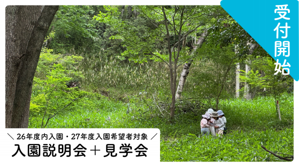 めぐみと森のようちえん