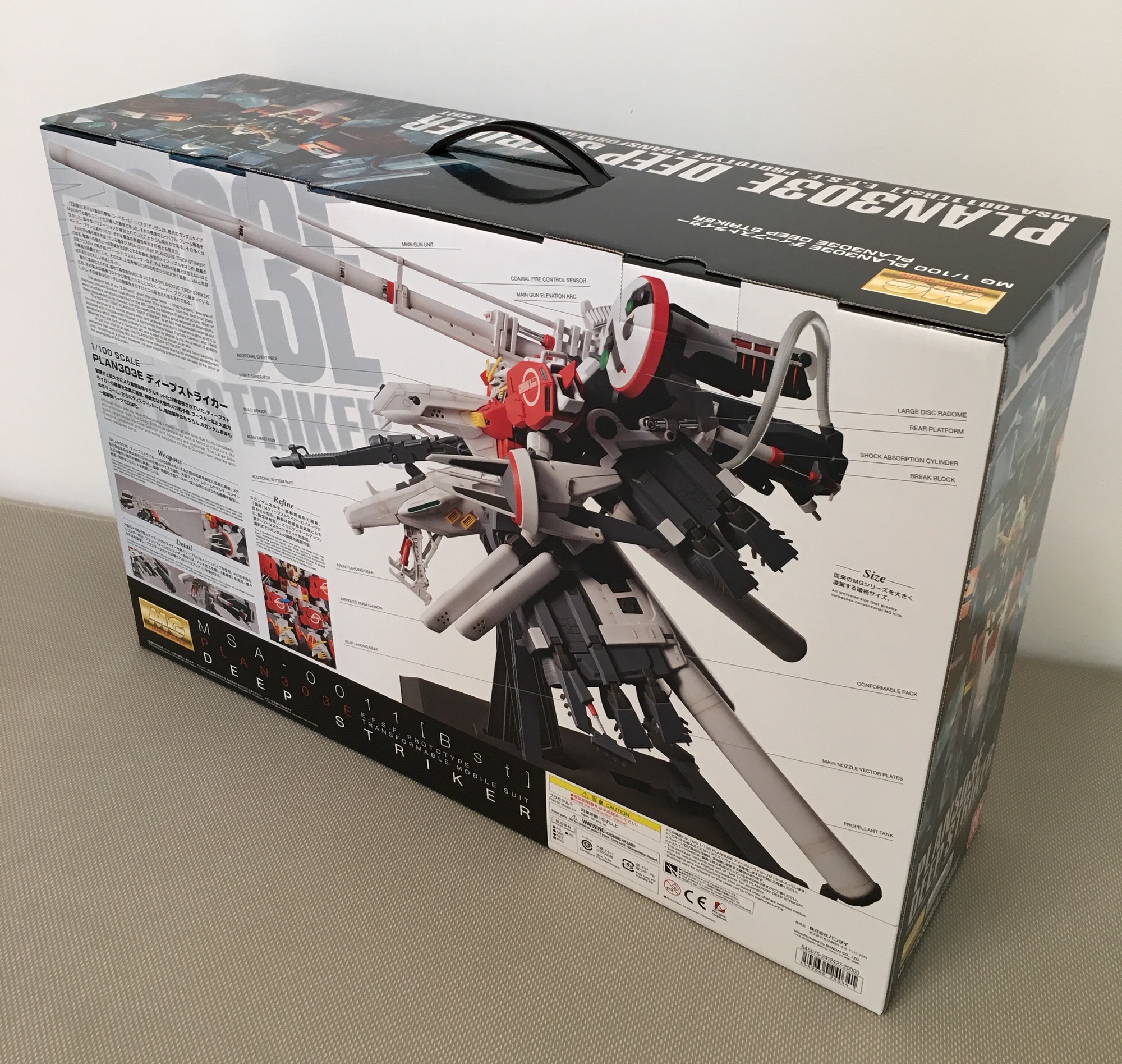 MGディープストライカー ① | plamodeland MGディープストライカー ① | plamodeland