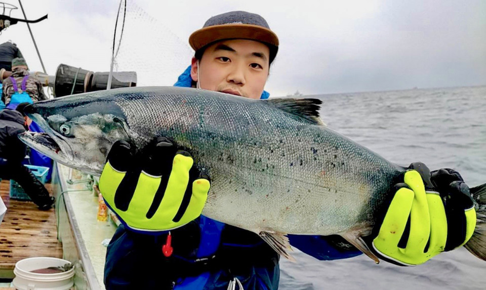 1月12日 白老沖サクラマスジギング 正勢丸 積丹遊漁船 Atuy アトゥイ