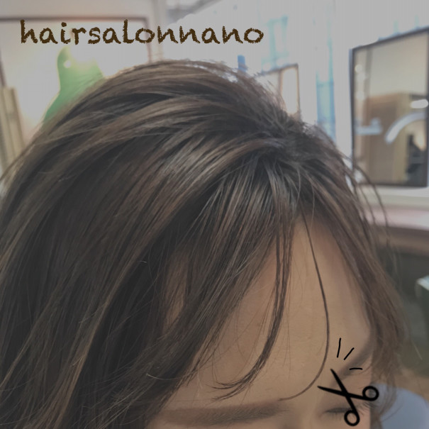 Gw後半 シースルーバング ウザバング Nano S Info Ownd