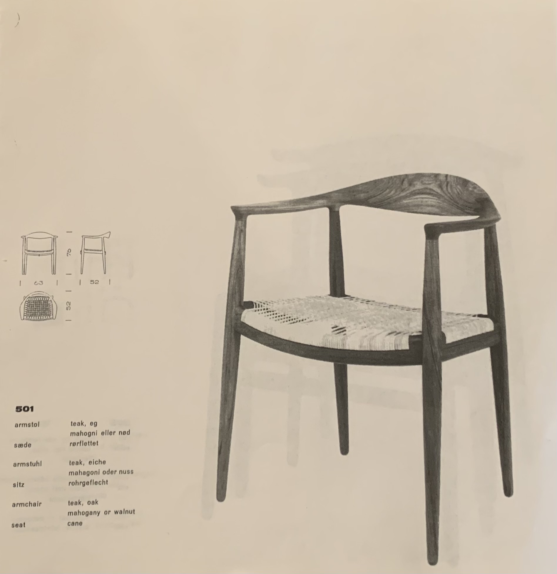 The chair. JH-501（PP-501） | DENMARK-DESIGN