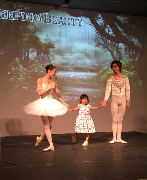 バレエ 眠れる森の美女 イベント大人気でした プリンセスミュージアム