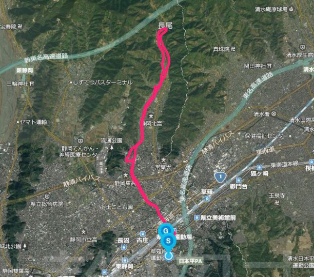 さみだれをあつめてはやし 静岡走ろう会