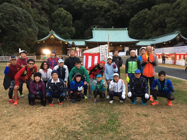 元旦 三社めぐり 静岡走ろう会