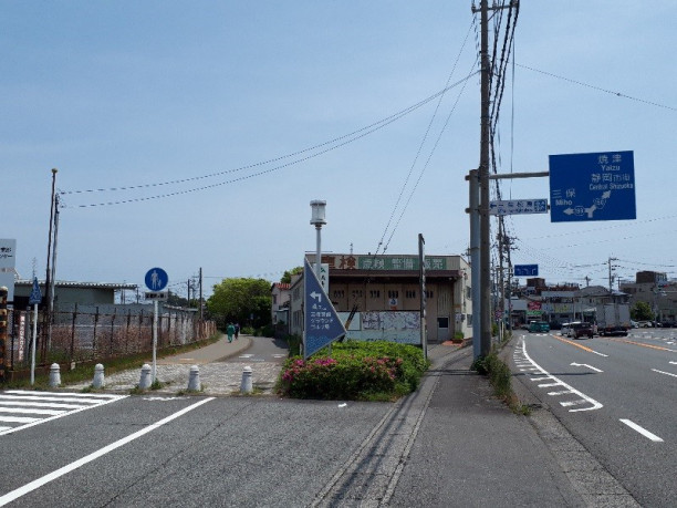 私の自主連コース 旧三保駅コース 後編 静岡走ろう会