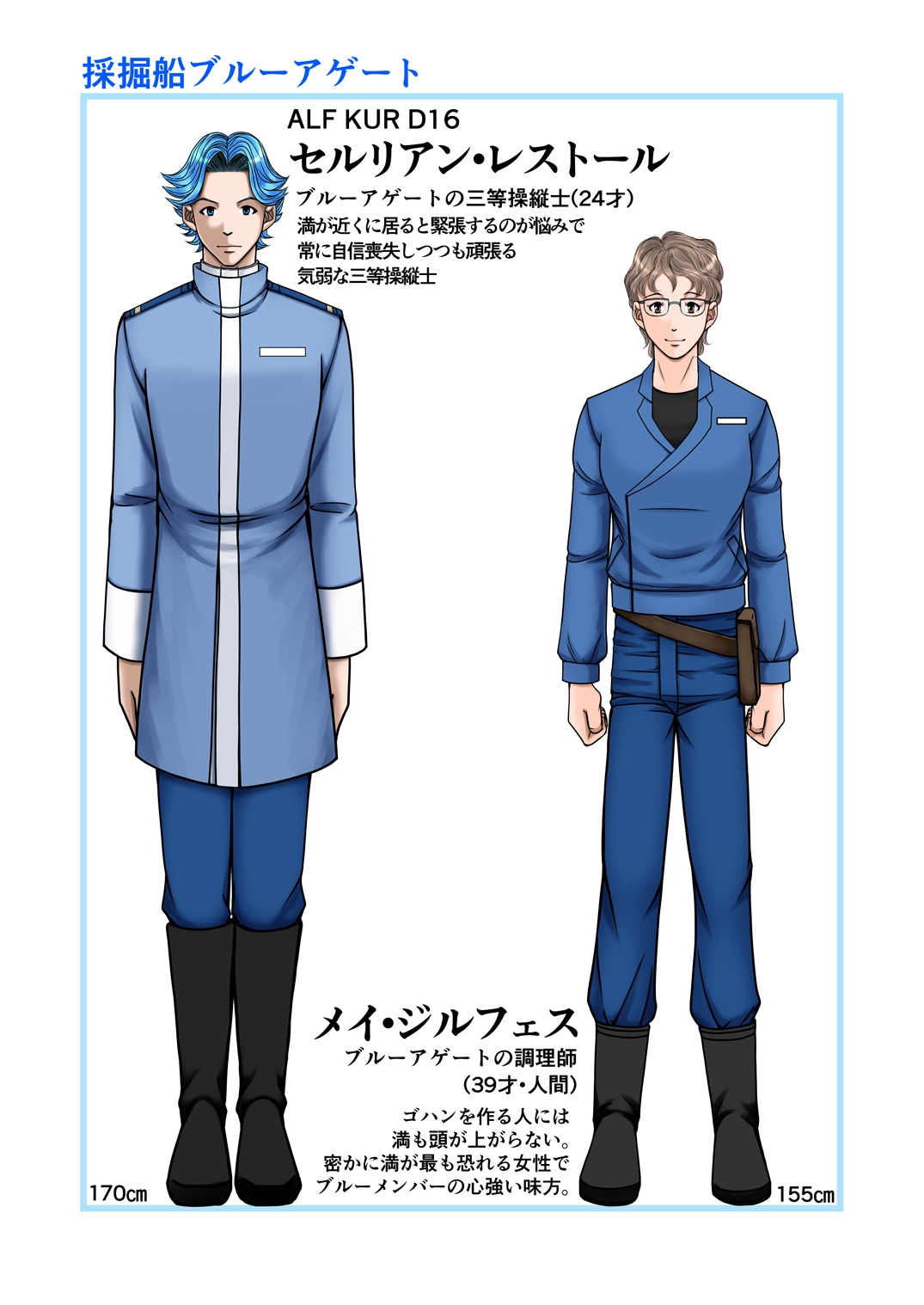 キャラクター40 セルリアン メイ Yesod