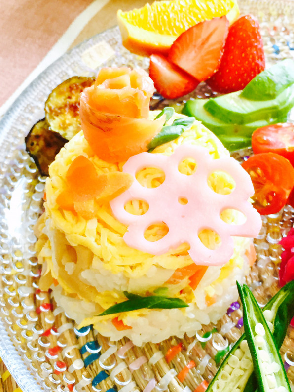 ちらし寿司和ンプレート うさぎ亭