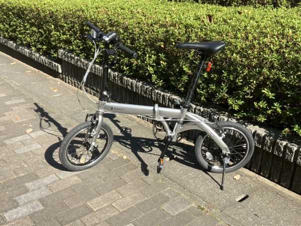ルノー折り畳み自転車 PLATINUM LIGHT8（プラチナライト8）の乗り心地 