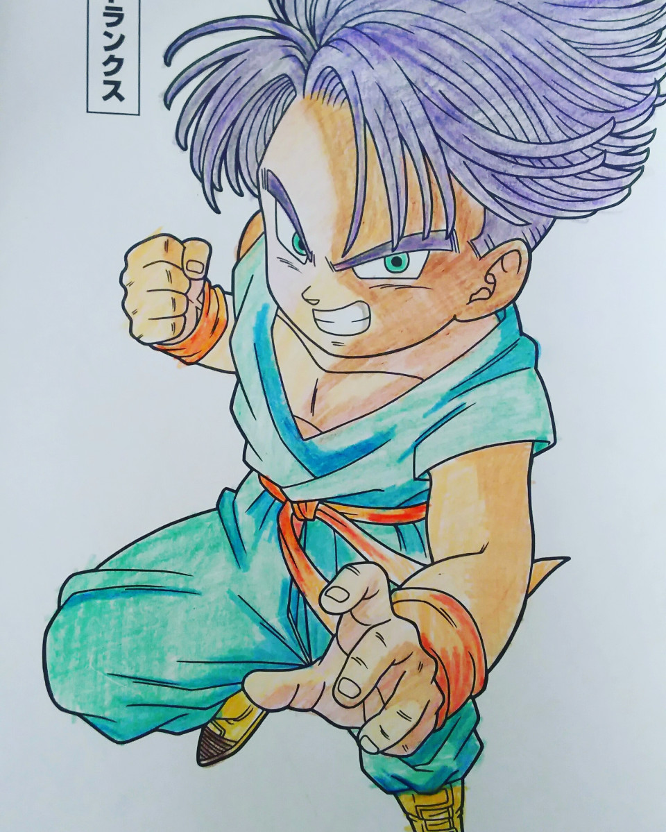色鉛筆を使って 親子でぬりえ やってみた Original Image Pastel 色鉛筆を使って 親子でぬりえ やってみた Original Image Pastel