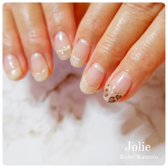 レオパード柄を大人っぽく上品に仕上げるポイントはこの2つ プライベートネイルサロンjolie