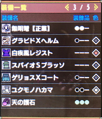 無明弩 正業 Ao S Mhxx