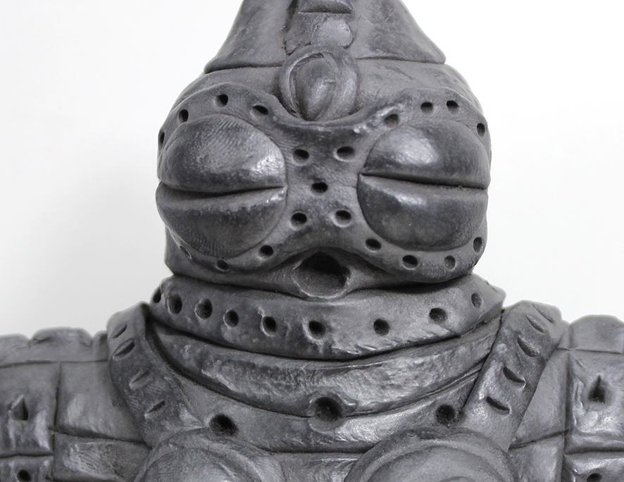 ツルツル土偶・ザラザラ土偶（彫塑ねんど グレー） | 日本教材製作所