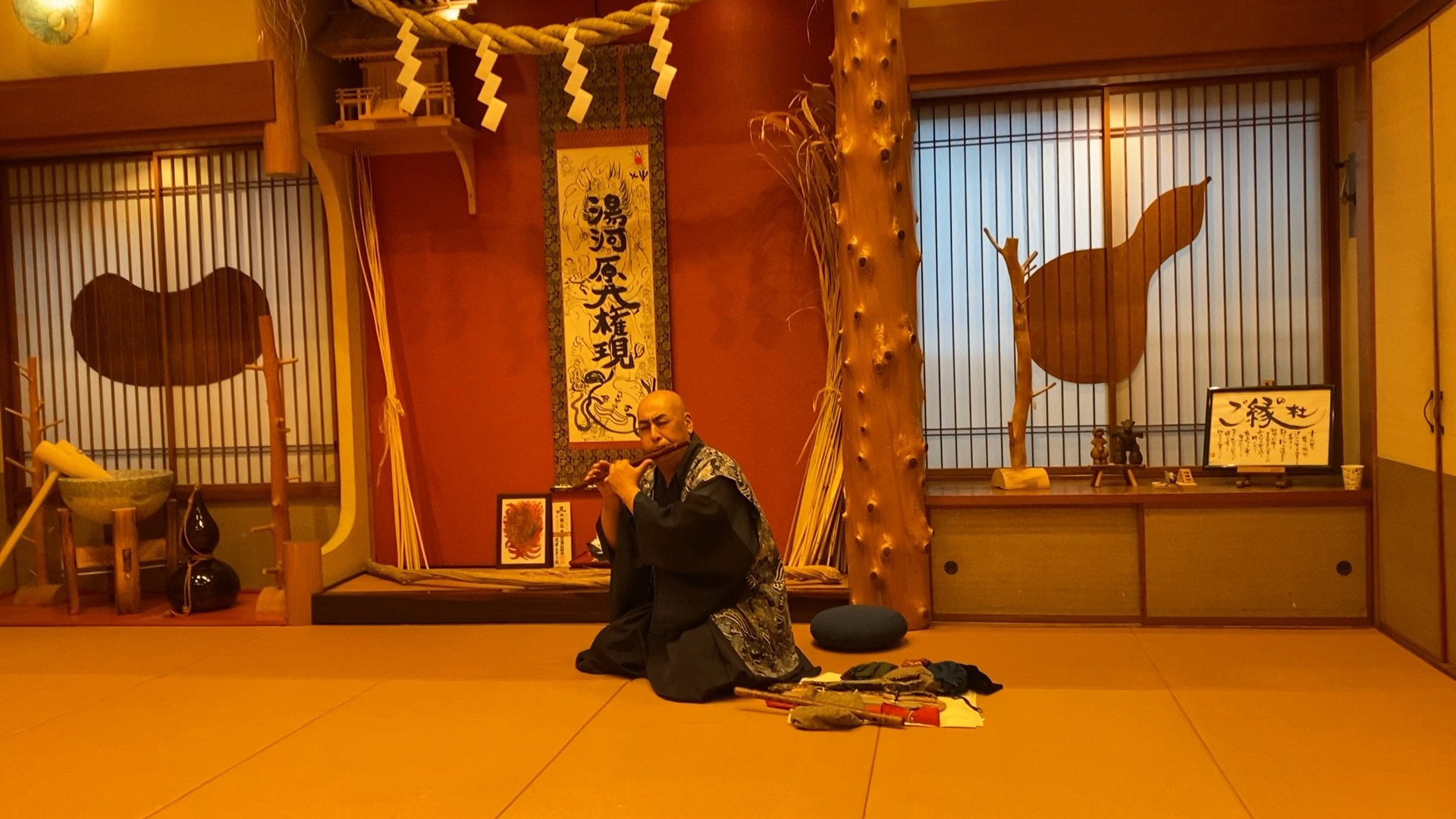 石笛 2026.1.1元旦【石笛 音開き〜⛩️ご縁の杜に初詣】 - 湯河原リトリート