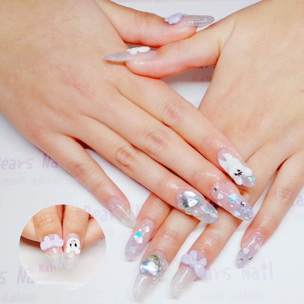 お客さまのお声 愛知みよし市ゆめかわいいネイルサロンbearsnail