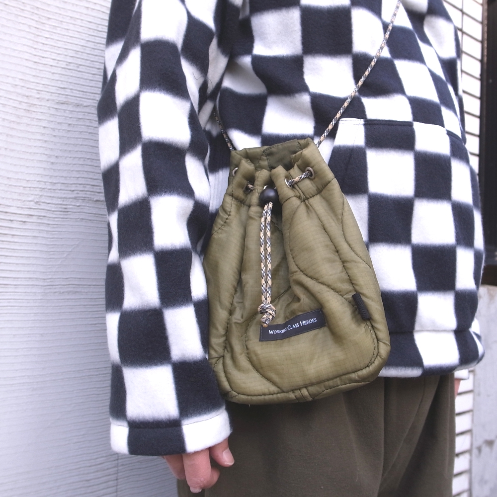 Re;Born | Remake Quilting Drawstring Poach | Working Class
