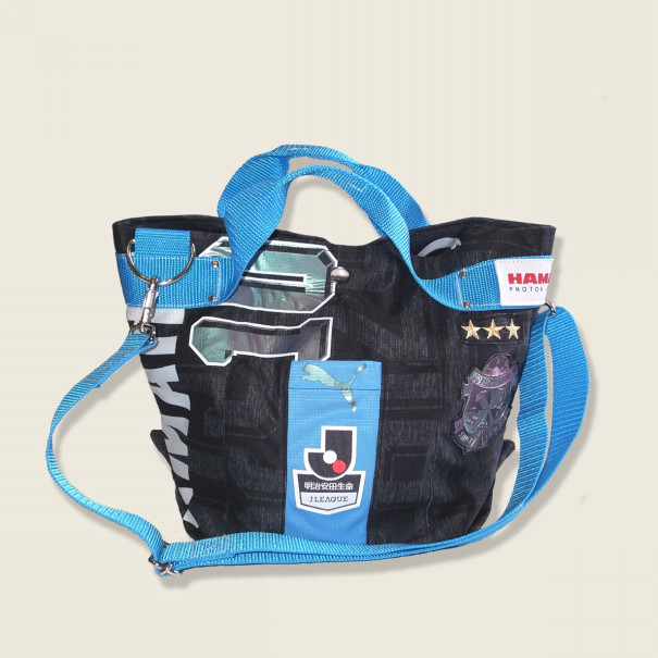 Remake ジュビロ磐田 ユニフォーム リメイクトートバッグ S Working Class Heroes Remake ジュビロ磐田 ユニフォーム リメイクトートバッグ S Working Class Heroes